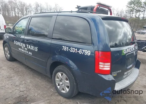 2009 Dodge Grand Caravan Se из США, поврежденный, VIN 2D8HN44E89R603705